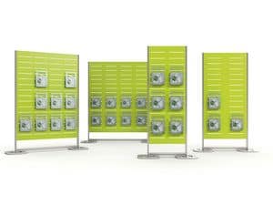 Immagine di inUNO totem espositivo autoportante, complementi per l'ufficio