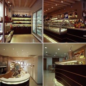Immagine di Ai Portici pasticceria-gelateria - Portogruaro, arredo su misura ristorante
