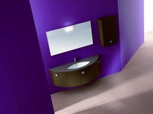 Immagine di Moon comp.2a, mobili bagno moderno