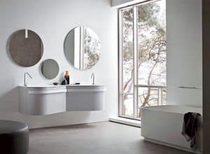 Immagine di Versa 08, arredo bagno legno
