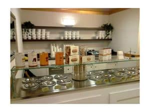 Immagine di Gelateria, arredamento su misura bar