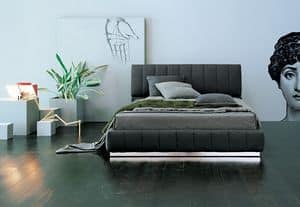 Immagine di Tender Barr�, letto linea morbida imbottito