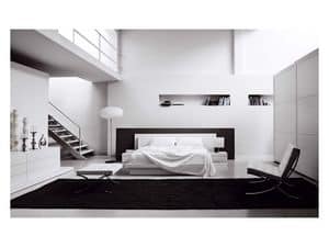 Immagine di Letto Fly Maxi Gruppo Easy, letto struttura in legno