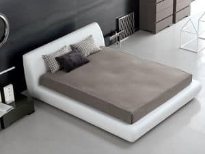 Immagine di Santos letto, letti in cuoio