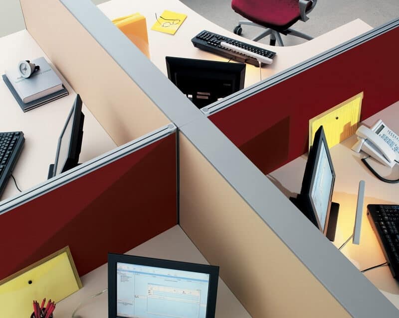 Pannelli divisori per ufficio, fonoassorbenti | IDFdesign