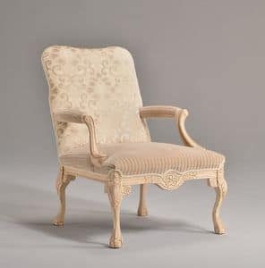 Immagine di STRADIVARI poltrona 8261A, tronetto di lusso