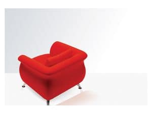 Immagine di GENESIS - cod. 2008N, poltroncina imbottita