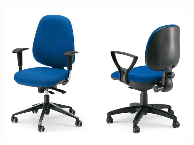 Sedia ergonomica operativa scocca interna in multistrato for Design sedia ufficio