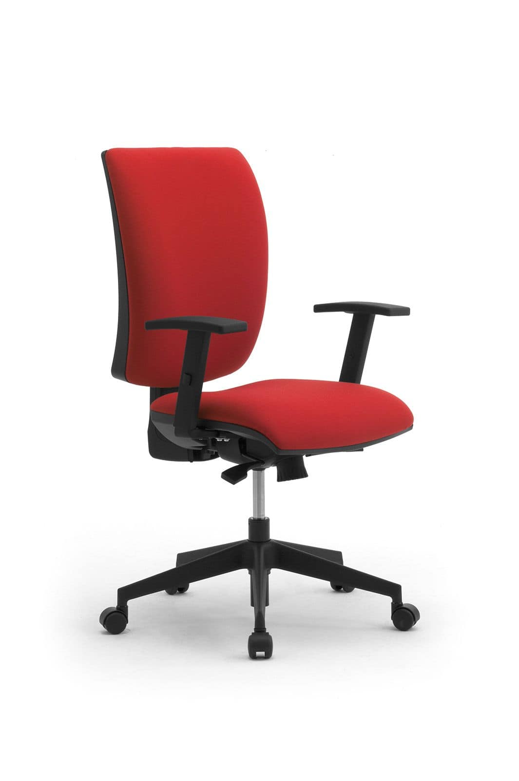 sedia operativa per ufficio con schienale medio alto