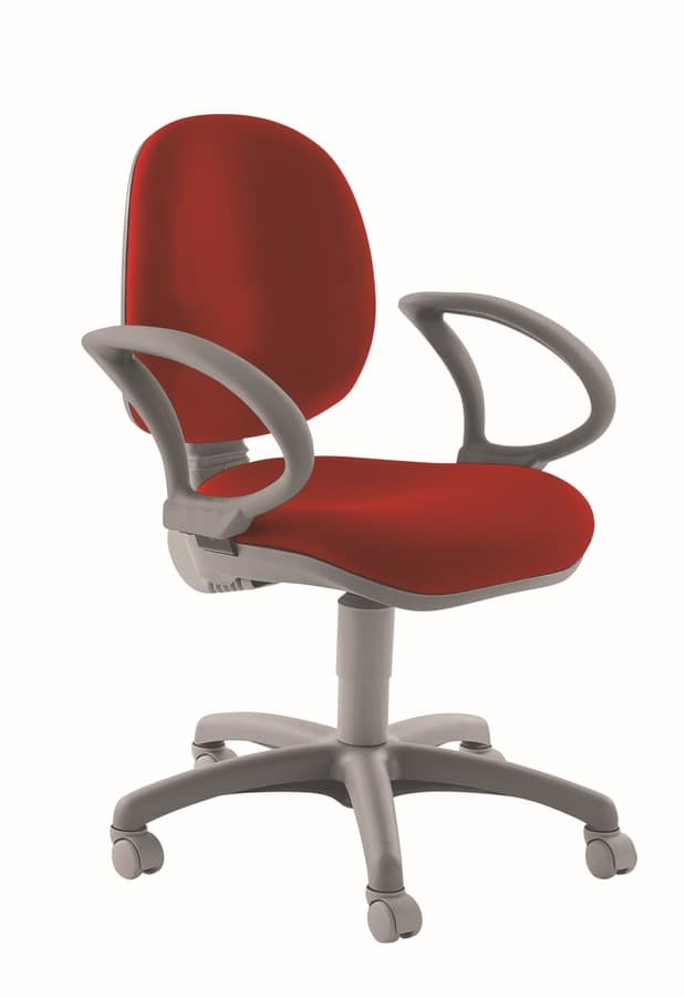 Sedia ergonomica con braccioli, per ufficio | IDFdesign