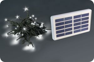 Luci natale esterno energia solare  SO100LED, Luci di natale a energia solare