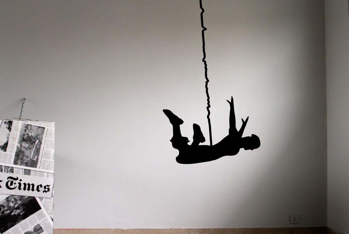 Bungee Jumping L 0310 (Nero) // Adesivo OEM JDM Style Vinyl Transfer
