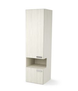Art. 31162 Armadio con comodino integrato, Armadio con comodino integrato, per camere hotel