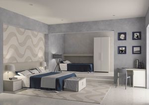 Art. 30130 Camera Viareggio, Arredo completo per camera da letto, stile moderno