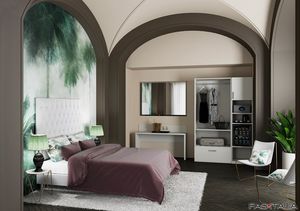 Art. 30880 Camera Ravenna, Arredo per camera hotel, stile ricercato ma pratico, accogliente e accessibile
