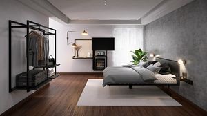 Art. 30899 Camera Levia, Arredamento per camera di albergo moderna e minimal