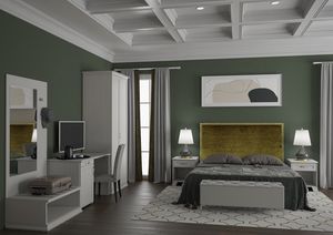 Art. 30918 Camera Mantova LUX, Arredamento completo per camere hotel in stile neoclassico