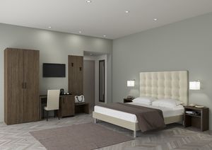 Art. 31110 Camera Palermo, Arredo completo per camera d'hotel moderna