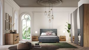 Leaf noce, Camera da letto completa, stile moderno
