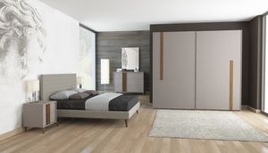 Livia, Camera da letto con linee pulite e design minimal