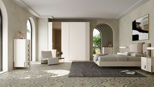 Musa, Arredo completo per camera, dal design contemporaneo
