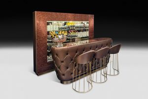 Glitter Bar, Arredo bar con glitter