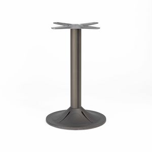 312, Base in ghisa per tavoli, robusta, elegante e versatile