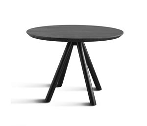 ART. 0098-4 AKY CONTRACT, Base per tavolino design da bar, in legno, con 4 gambe