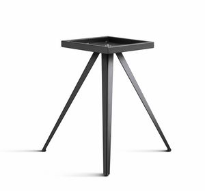 ART. 0099-3 AKY CONTRACT, Base per tavolino design, in metallo, con 3 gambe