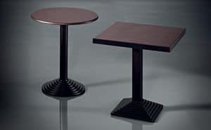 ART. 184, Base per tavolo, in metallo verniciato, per bar