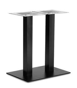 Art.225, Base doppia per tavolo rettangolare, base tavolo in metallo