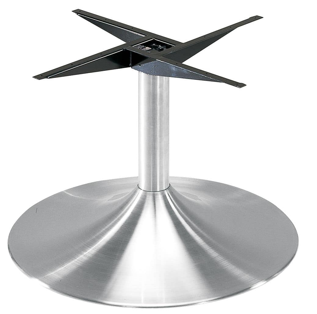 Base per tavolo in metallo 43x85x106cm, per piani di grandi..
