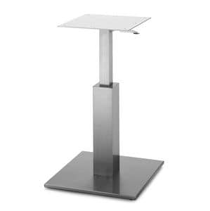 Art.260/GAS, Base tavolo quadrata con altezza regolabile a gas