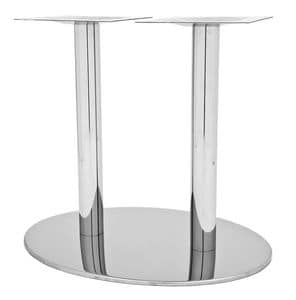 Art.295/EL, Base tavolo ellittica per piani di grandi dimensioni