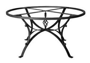Hydra, Base tavolo in ferro decorata