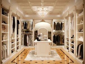 Dubai guardaroba, Cabina armadio in stile classico, lussuosa