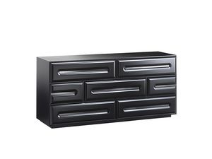 Wall, Com� contemporaneo, cassetti con cornici sagomate