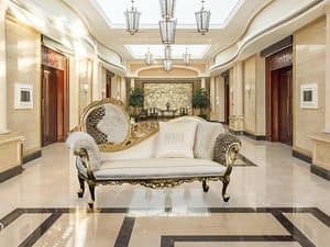 99/Monet 2, Dormeuse in stile Rococ ideale per hotel di lusso
