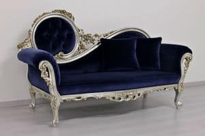 Monet Blu, Chaise longue in stile Rococo