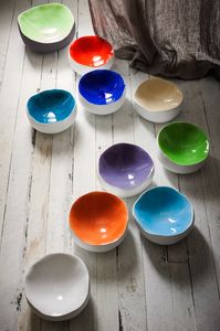 Rainbow, Ciotole decorative in ceramica