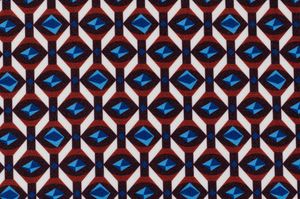 Nuru/Illuminare, Tessuto geometrico, di ispirazione etnica africana