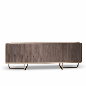 Beverly credenza Art. 810, Credenza con base in metallo