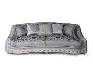 Aisha, Classico divano per lussuosi salotti