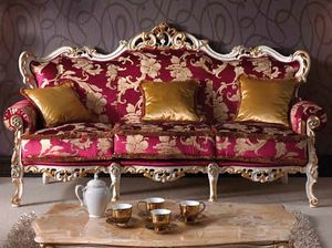 Baroque divano, Divano barocco intagliato