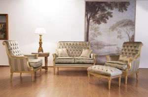 Ninfea divano, Divano classico in stile Luigi XVI