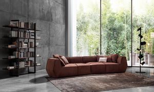 Infinito Sofa, Elegante divano componibile