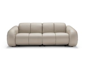 Bomber, Comodo divano con poggiatesta e poggiapiedi reclinabili