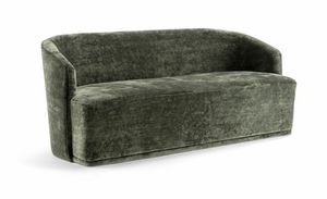 FRED SOFA 043 D, Divano dalla forma arrotondata