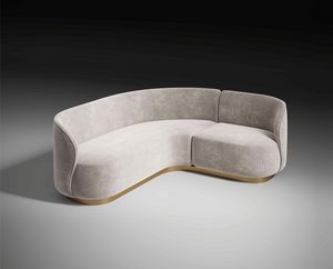 Matisse Corner Sofa, Divano angolare dalle forme sinuose