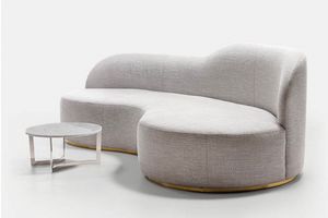 OLIVER SOFA 019 P, Divano dalle forme sinuose